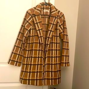 Impressions Boutique plaid blazer trench coat!